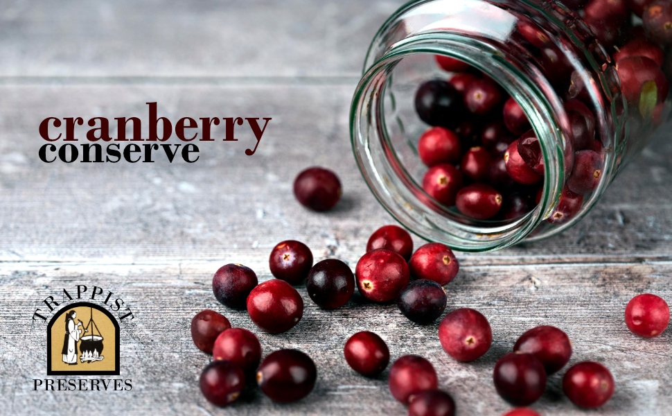 Trappist Cranberry Conserve 12 oz (2) With Bonus Spreader