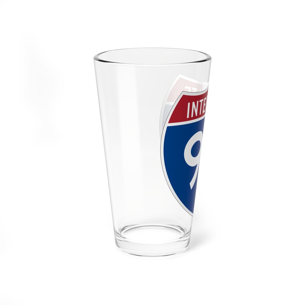 Interstate 93 (U.S. Highways) Pint Glass 16oz