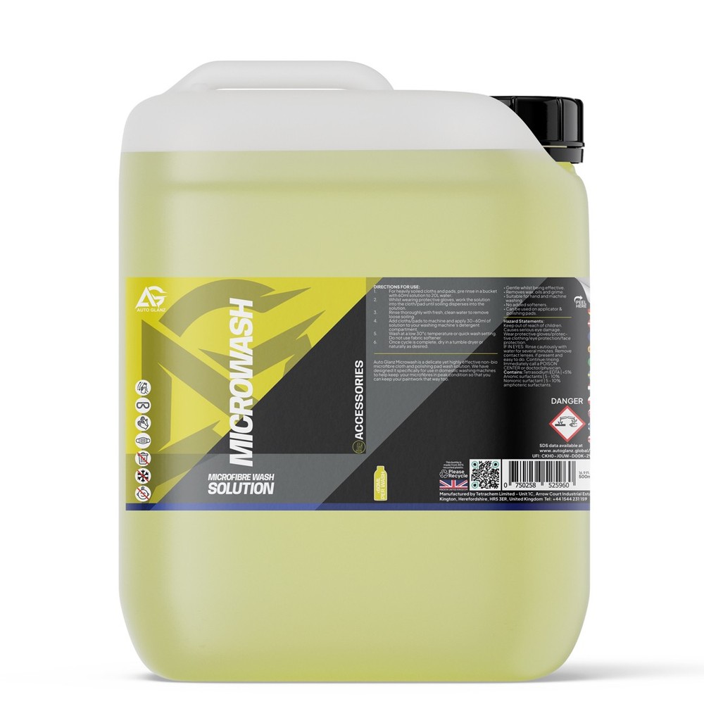 MicroWash 5L — Microfibre & Polishing Pad Washing Detergent