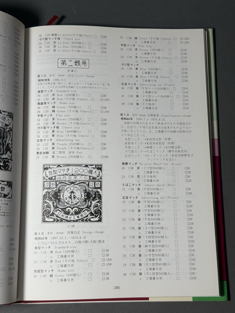 Masaya M. Shimomura Japanese Revue Stamps 1981 Fukuo Ltd 日本印紙類図録