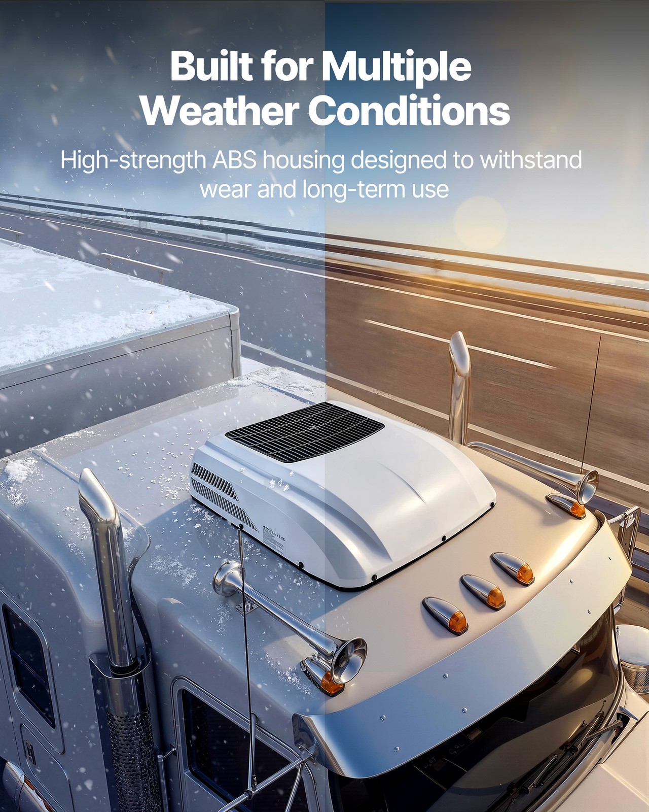 VEVOR Truck Air Conditioner RV Rooftop AC Unit 12V 10000 BTU for Truck RV Camper