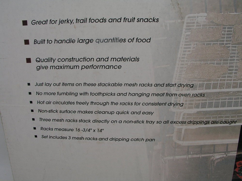 Cabela's 3 Tier Jerky Rack and Tray