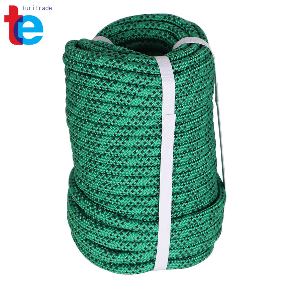 Rope High Strong Pulling Rope Braided Polyest Rope 3/8" × 100' 3520Lbs