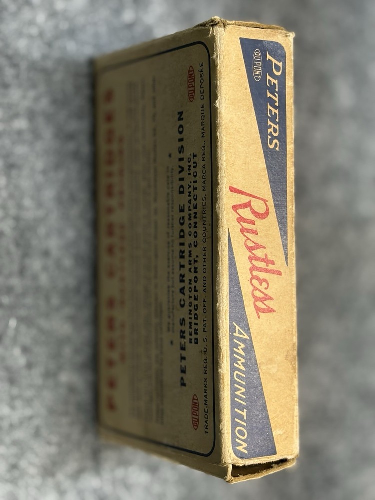 PETERS RUSTLESS 175 GRAIN SOFT POINT 7MM MAUSER (AMMO "BOX ONLY")