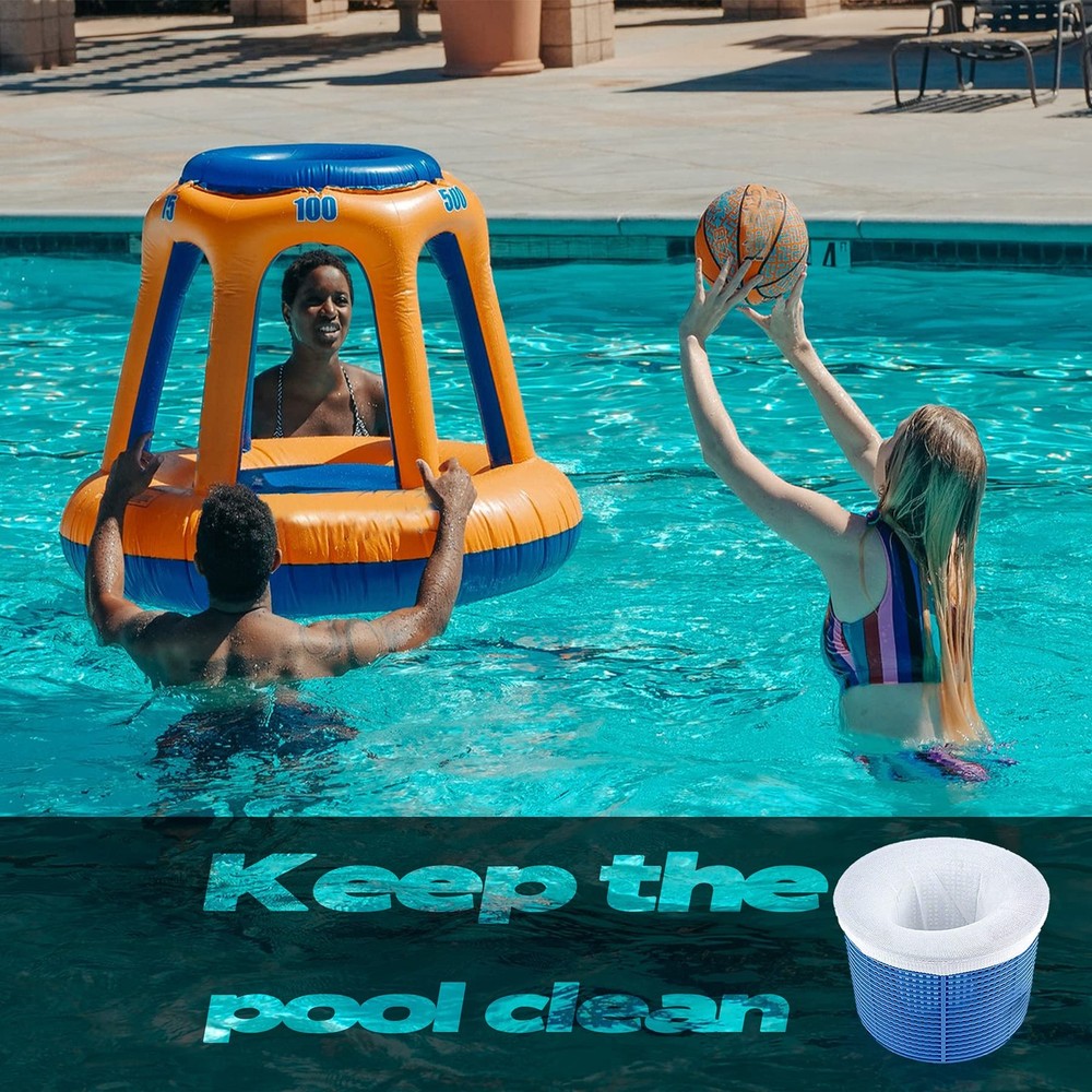 10-Pack Pool Skimmer Socks Fine Mesh Basket Filter Protector Liners Pre-Filter