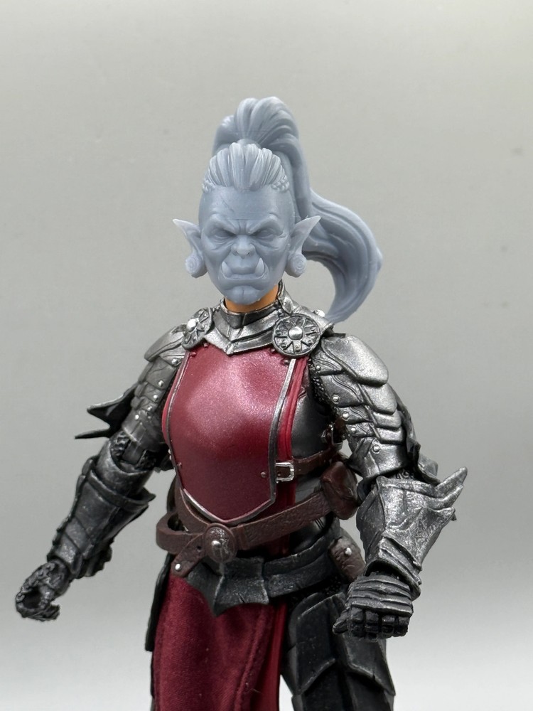 Orc Warrior Female Head - Mythic legions 2.0