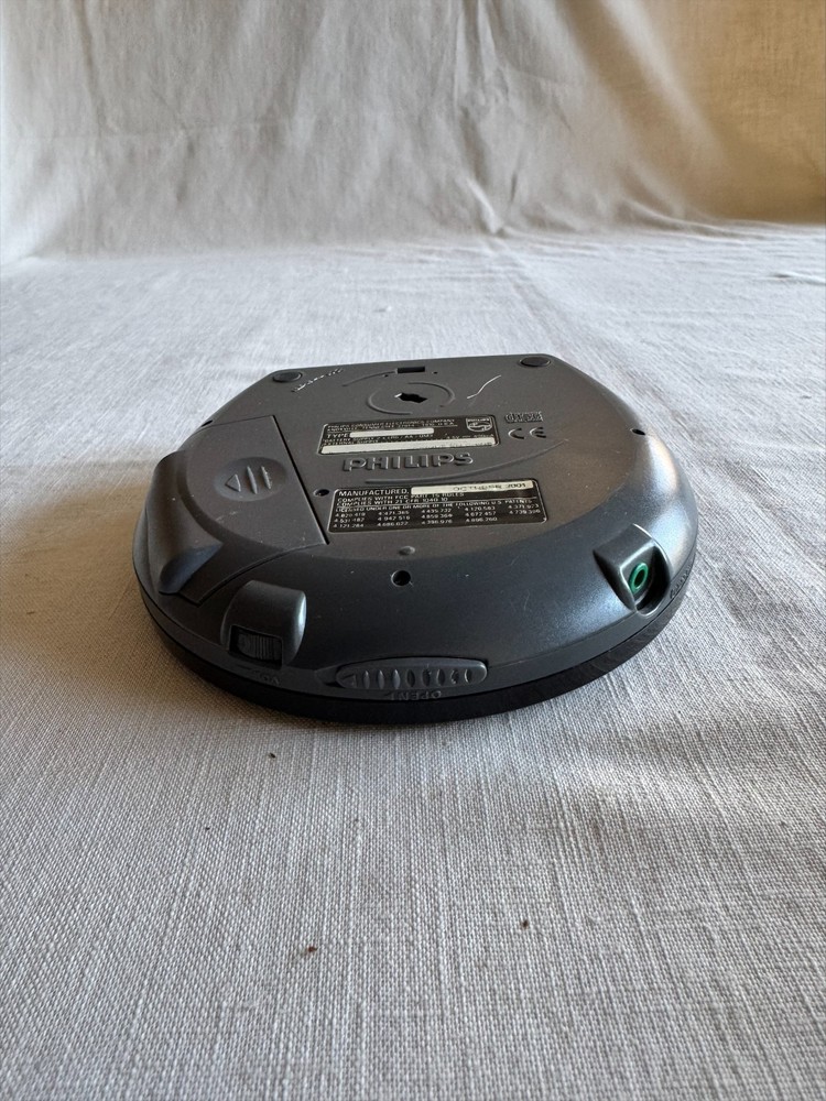 Untested Philips Expanium 500 Series Portable CD MP3 Player – Model EXP501 Retro