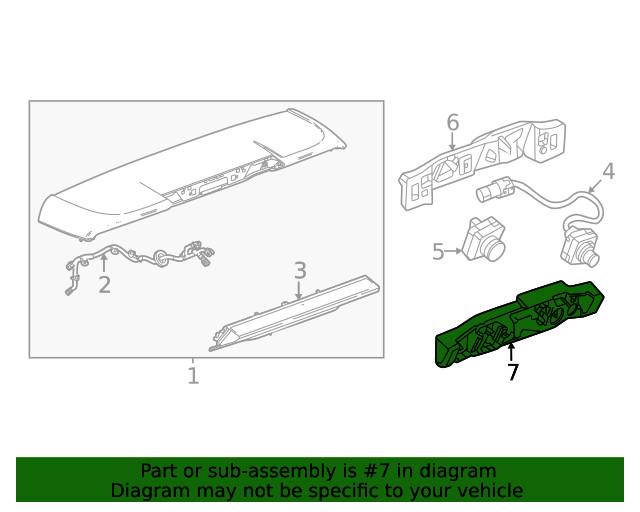Genuine GM Outer Bracket 85723007