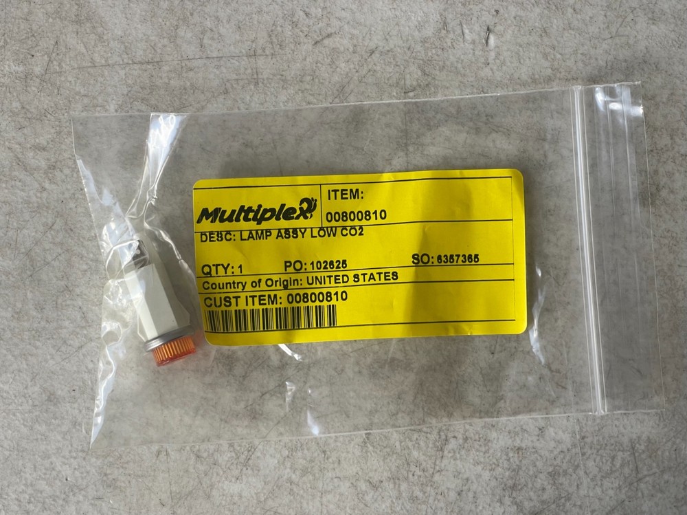 Multiplex 00800810 1 Inch Lamp Assembly Low Co2 With OEM-Grade Construction