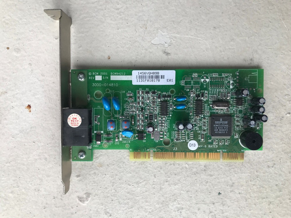 Broadcom Modem PCI Card BCM94212/U from Dell Dimension