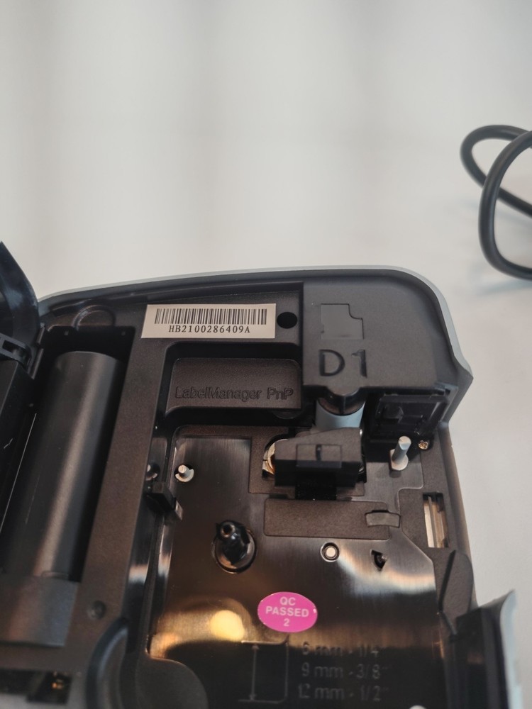 Dymo LabelManager PnP Label Printer Plug N Play for PC or Mac W/ Adapter