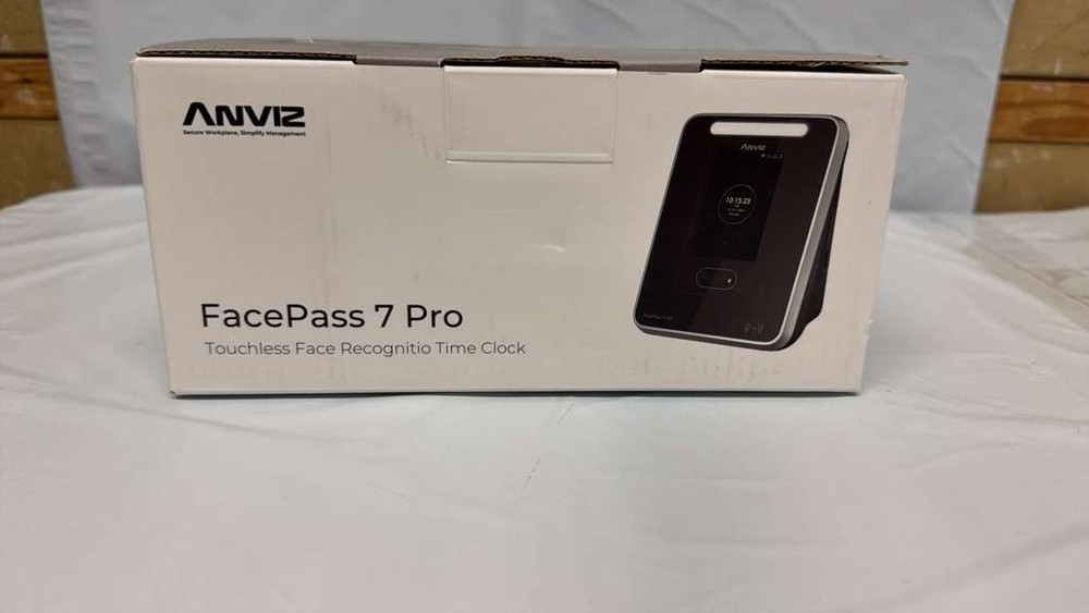 ANVIZ FacePass 7 Pro Touchless Face Recognitio Time Clock (E5)