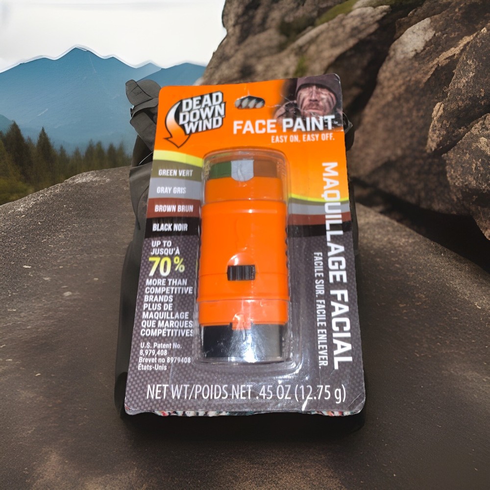 Dead Down Wind Face Paint  4-Color Easy on Easy off