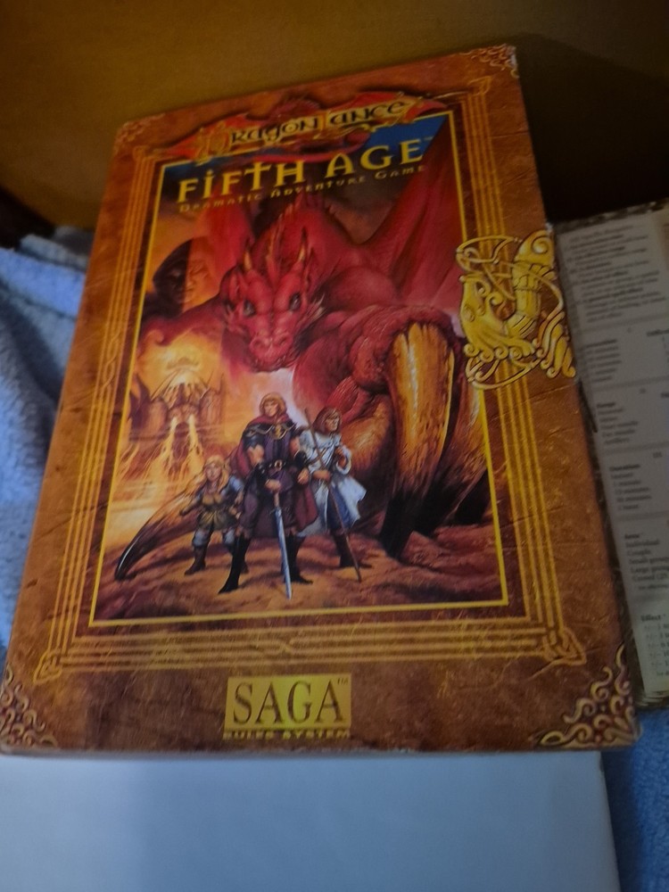 DragonLance Fifth Age Box Set 1998 AD&D TSR — Complete