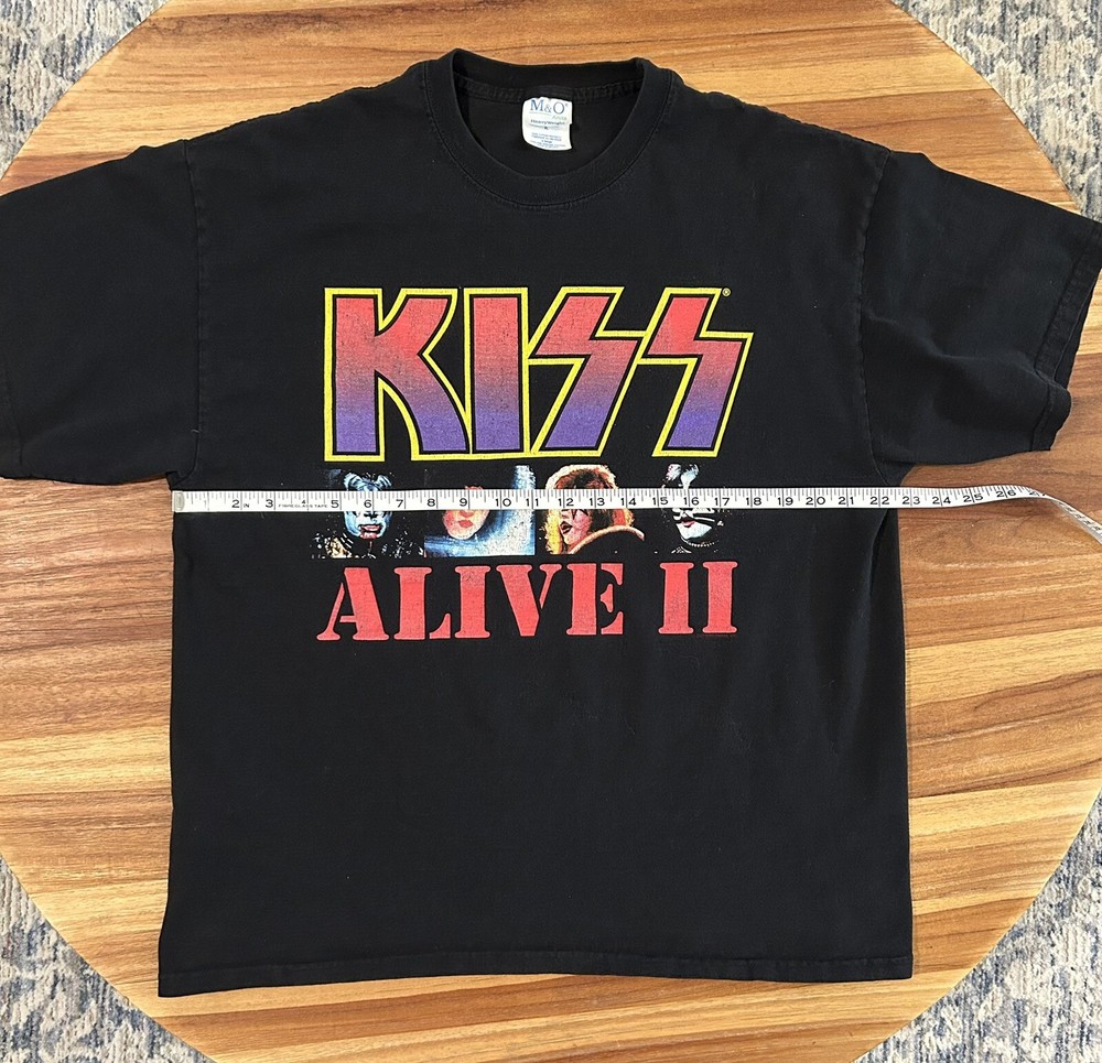 KISS Alive T-Shirt Black XL