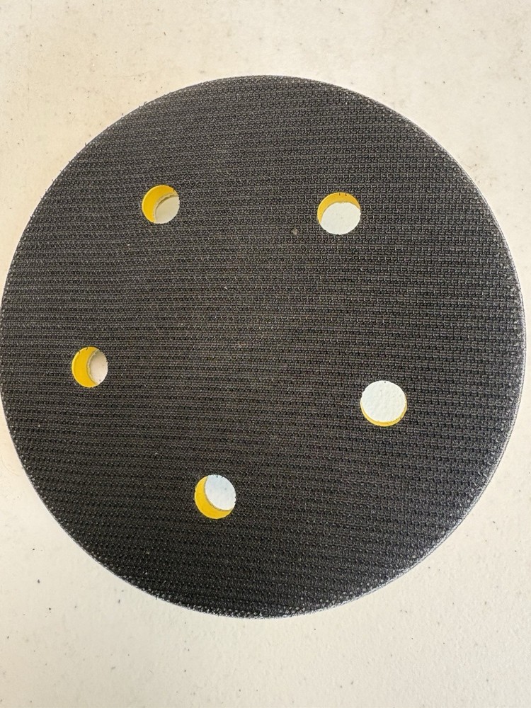 Norton Disc Backup Pad 5" Hook-and-Loop Medium Tapered Profile 06144