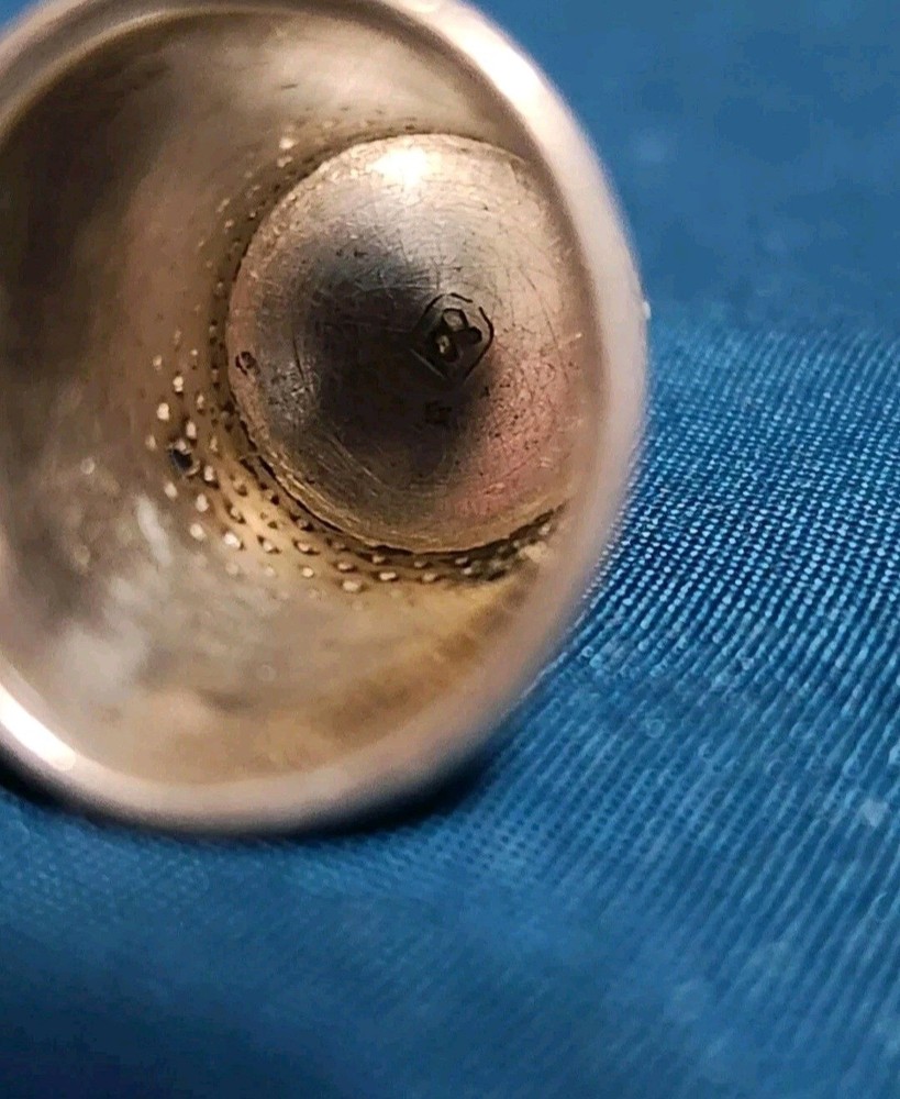 Antique Simons Bros Co Thimble Size 8
