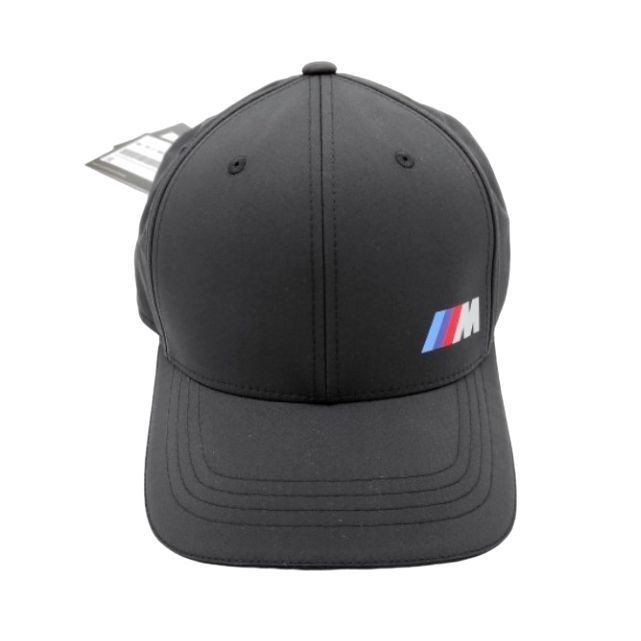 BMW M Cap Hat Golf Baseball Black Recollection Adjustable Strapback