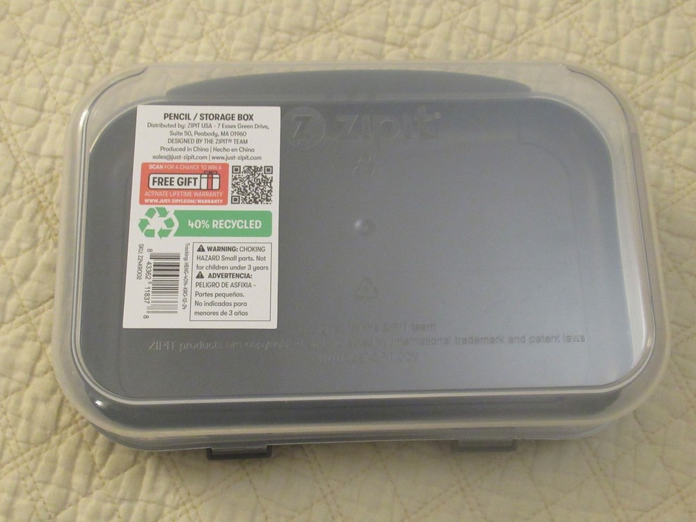 ZIPIT Video-Game Designed Pencil/Storage Box
