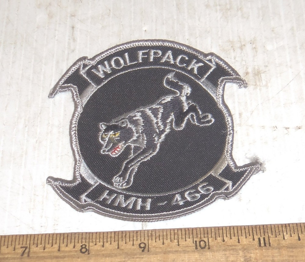 US Marine Corps - Wolfpack HMH-466 Embroidered Patch