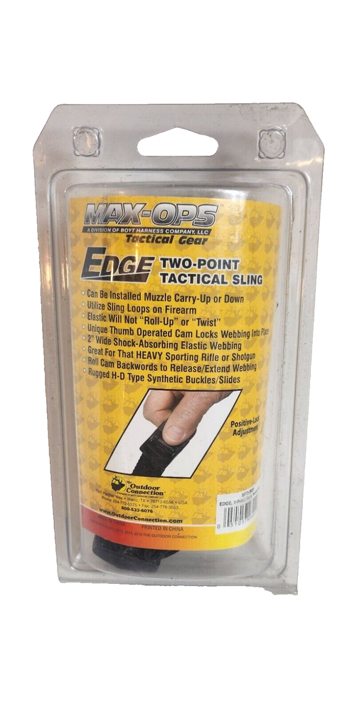MAX OPS SPT2 Edge Tactical Sling 2" W Adjustable Two-Point 28201