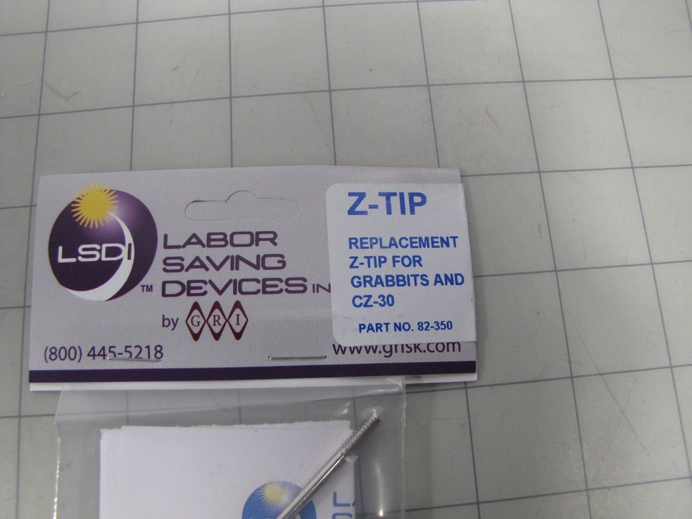 Labor Saving Devices 82-350 Replacement Z-Tip for Grabbits & CZ-30 NEW