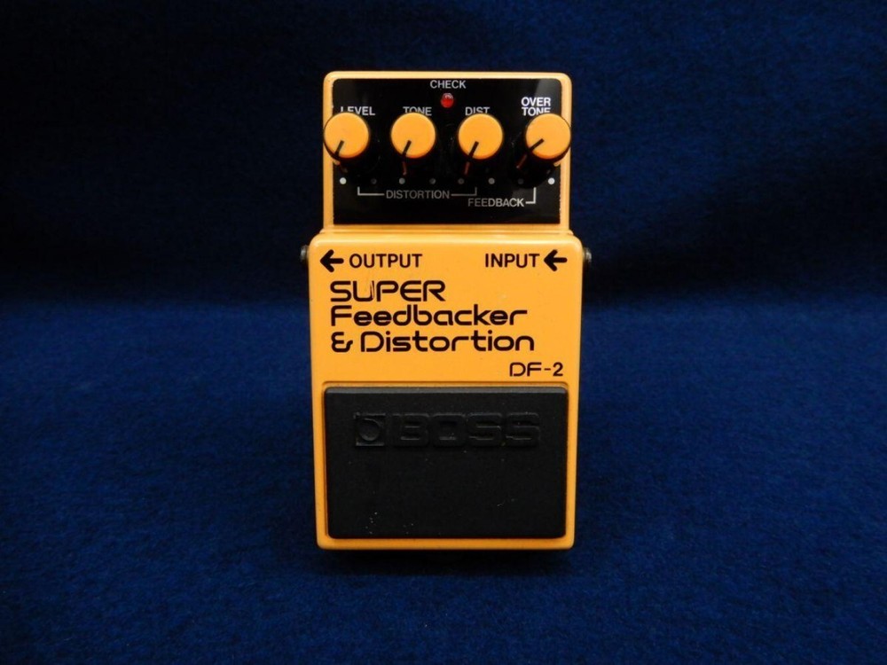 Boss DF-2 Super Feedbacker & Distortion Guitar Effect Pedal Working Condition