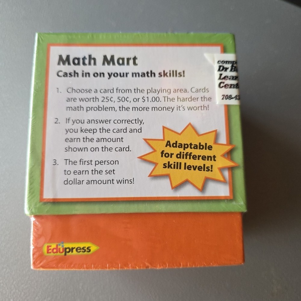 Edumart Math Mart Game Grades 2-3