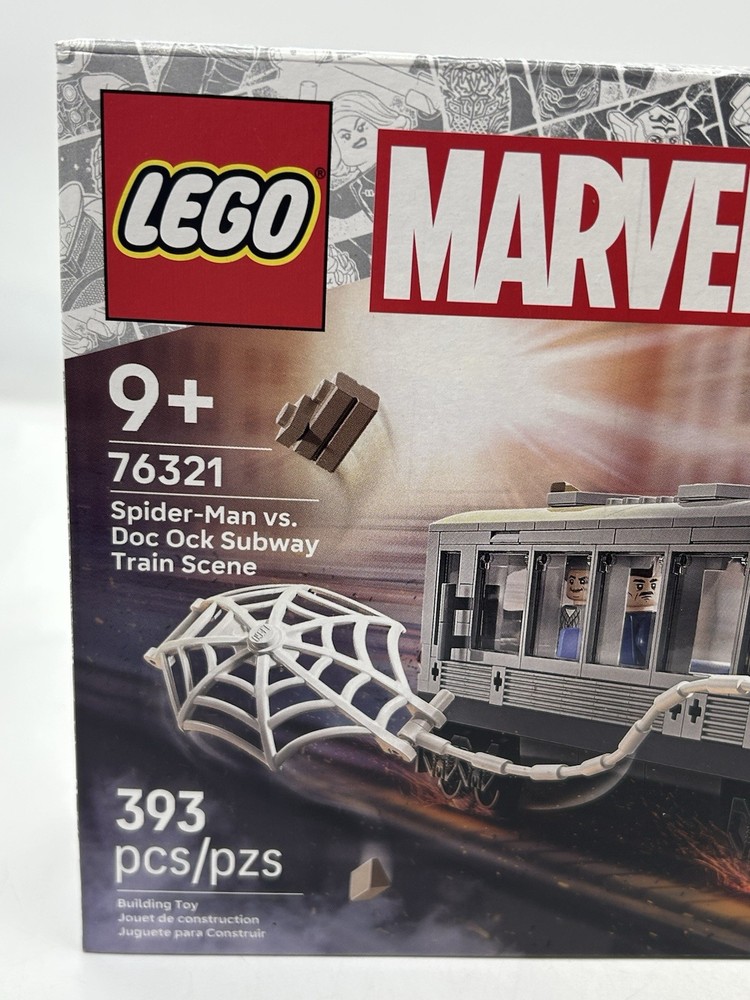 Lego Marvel Build Set #76321 Spider-Man vs. Doc Ock Subway Train Scene