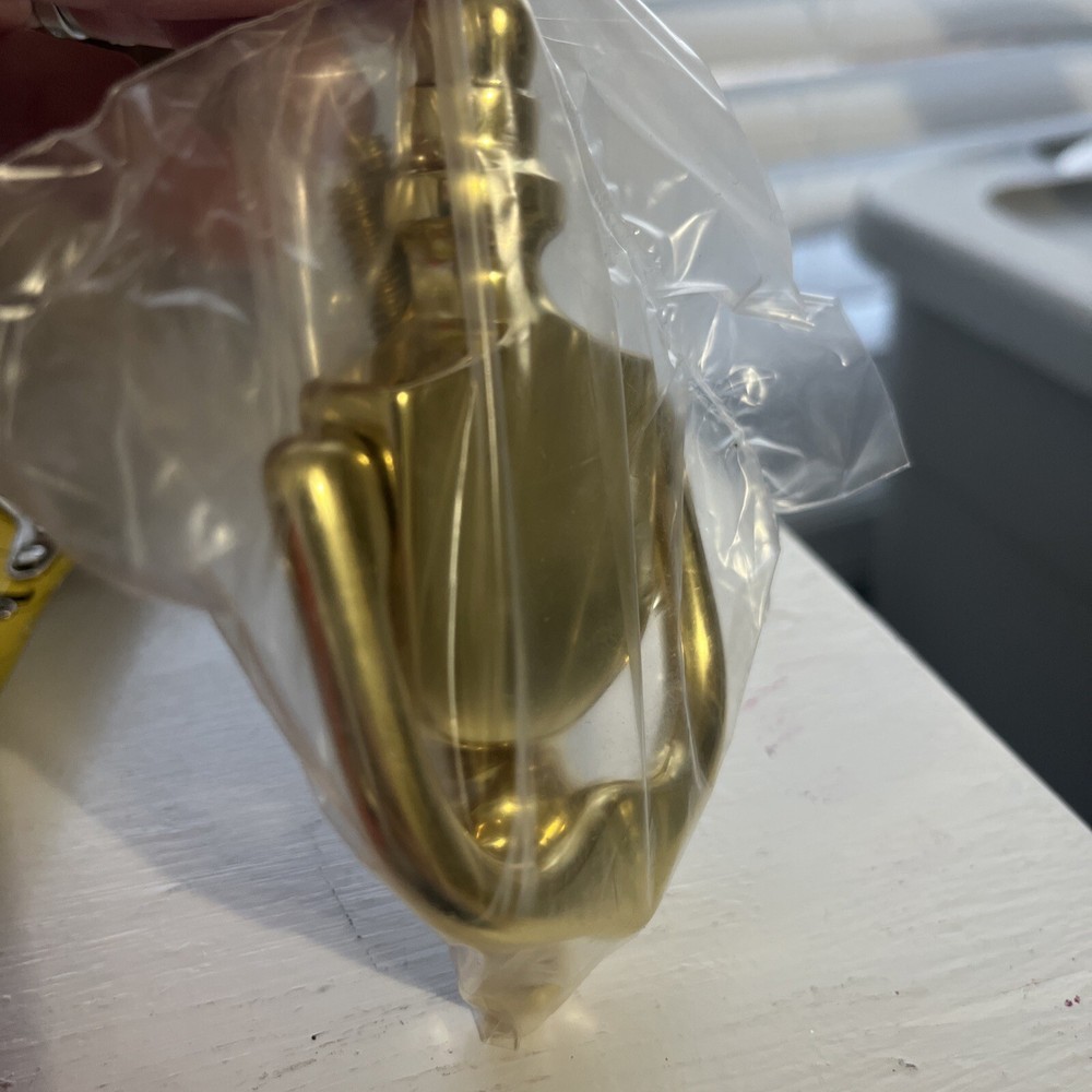 Vintage Baldwin Solid Brass Polished 4” Door Knocker NO.0138