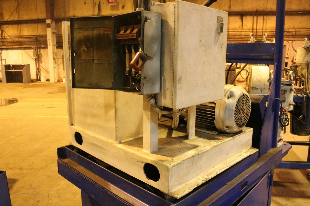 3 FRANKLIN HYDRAULIC PORTABLE PUNCHES WITH HYD UNIT: YODER #65908