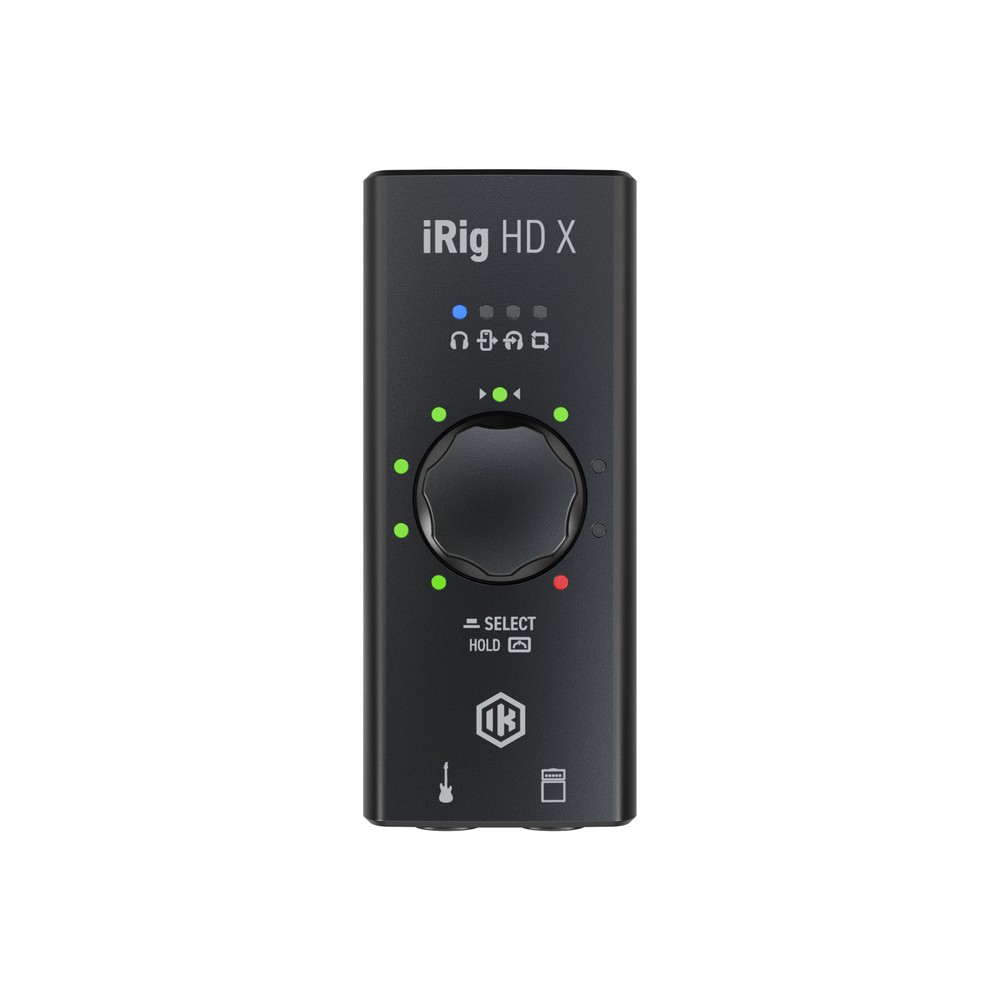 IK Multimedia iRig HD X Mobile Guitar USB Audio iPad/iPhone Interface