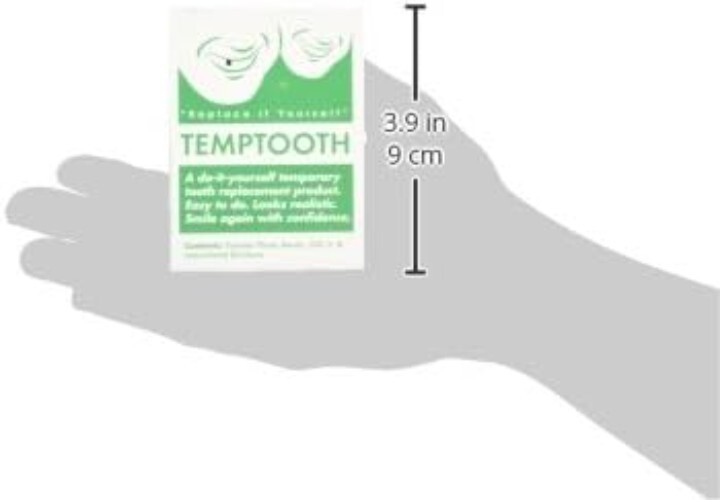Temporary Tooth Replacement Kit Moldable Approved Easy Fix for Missing Teeth