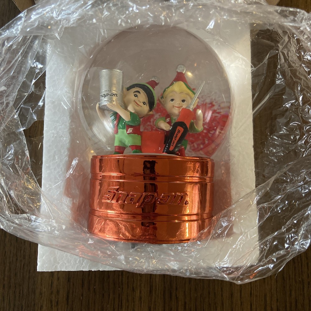 New Snap On Snow Globe 2987-3