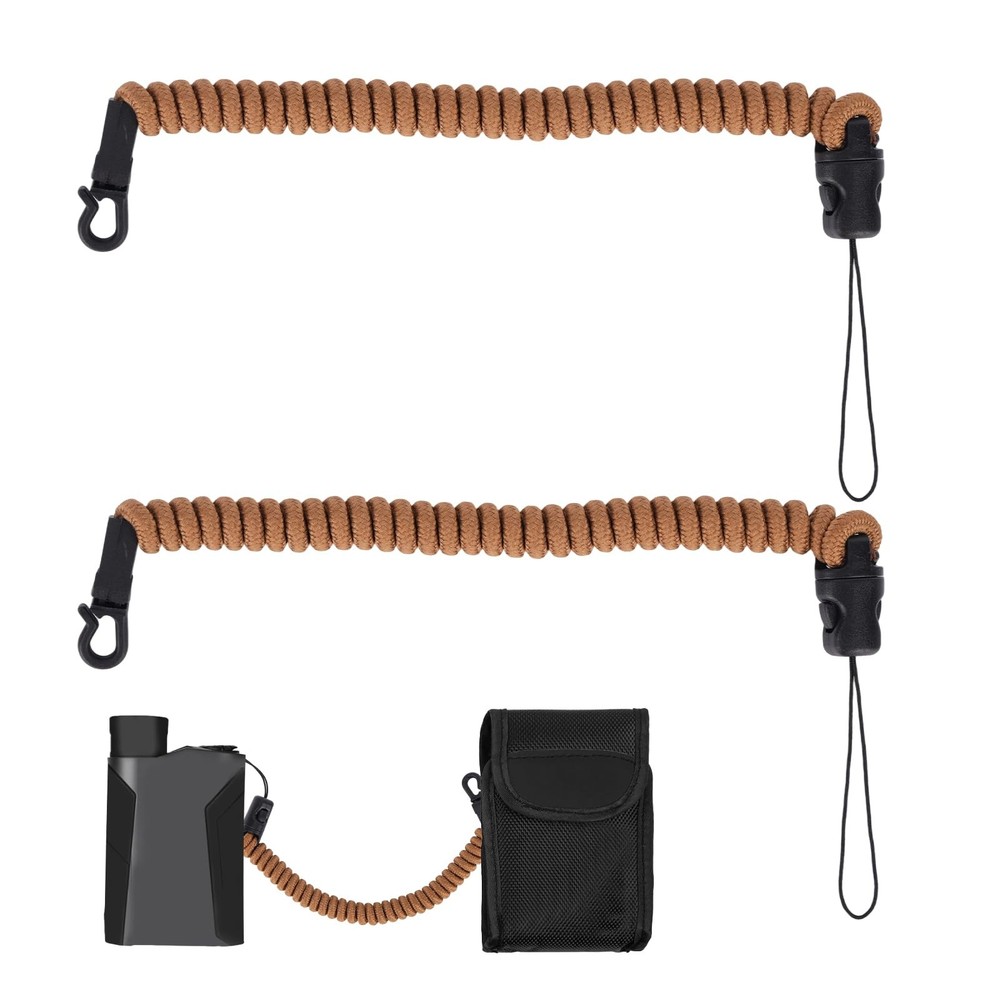 2pcs Rangefinder Tether, Retractable Lanyard Range Finder Cord Stretch from 3...