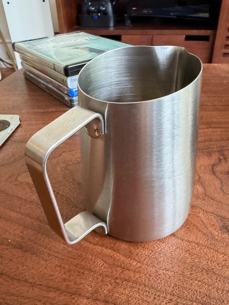 15 oz WPM Milk Pitcher - Round Spout