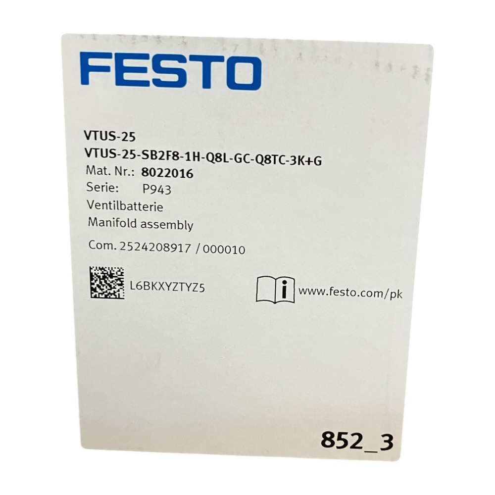 Festo VTUS-25 New NFP
