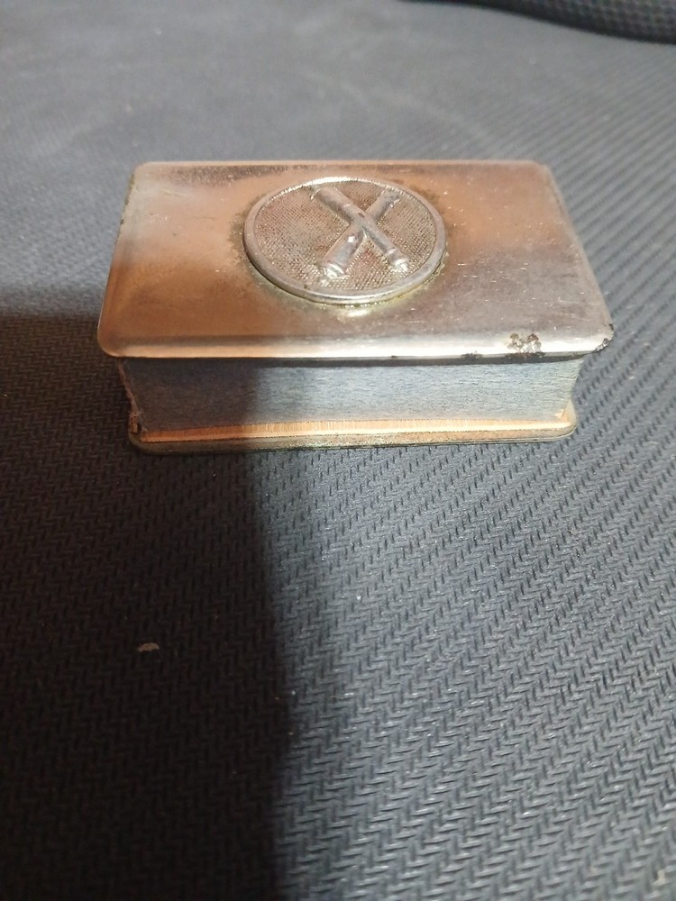 WW1 WW2 ARTILLERY MATCH BOX ORIGINAL