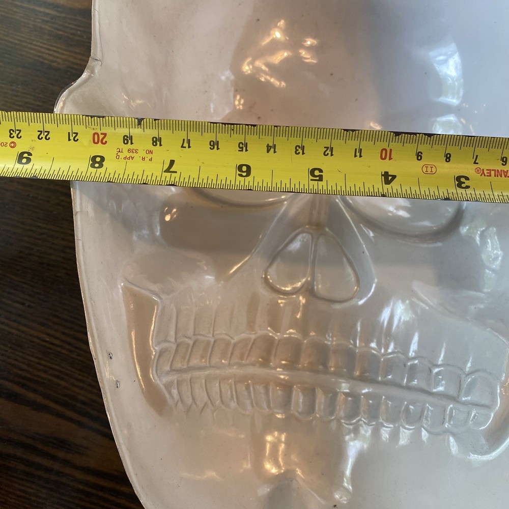 Large Vintage Skull Halloween Decor