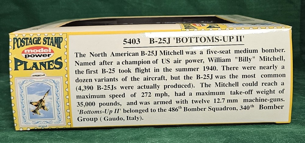 Postage Stamp Planes North American B-25J Mitchell