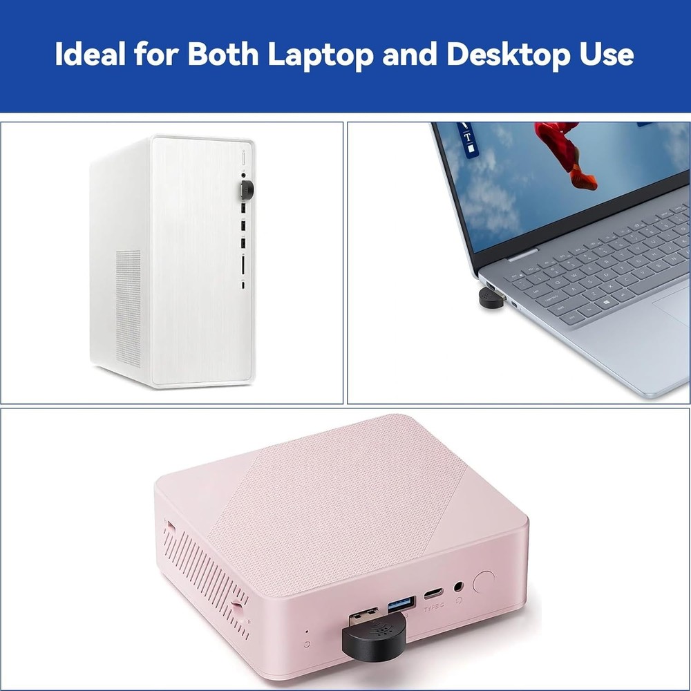 High Compatibility USB Microphone for Computers and Raspberry Pi