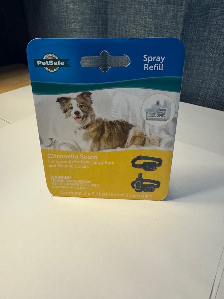 PetSafe Spray Refill Citronella Scent 3 Pack for Bark Training Collars