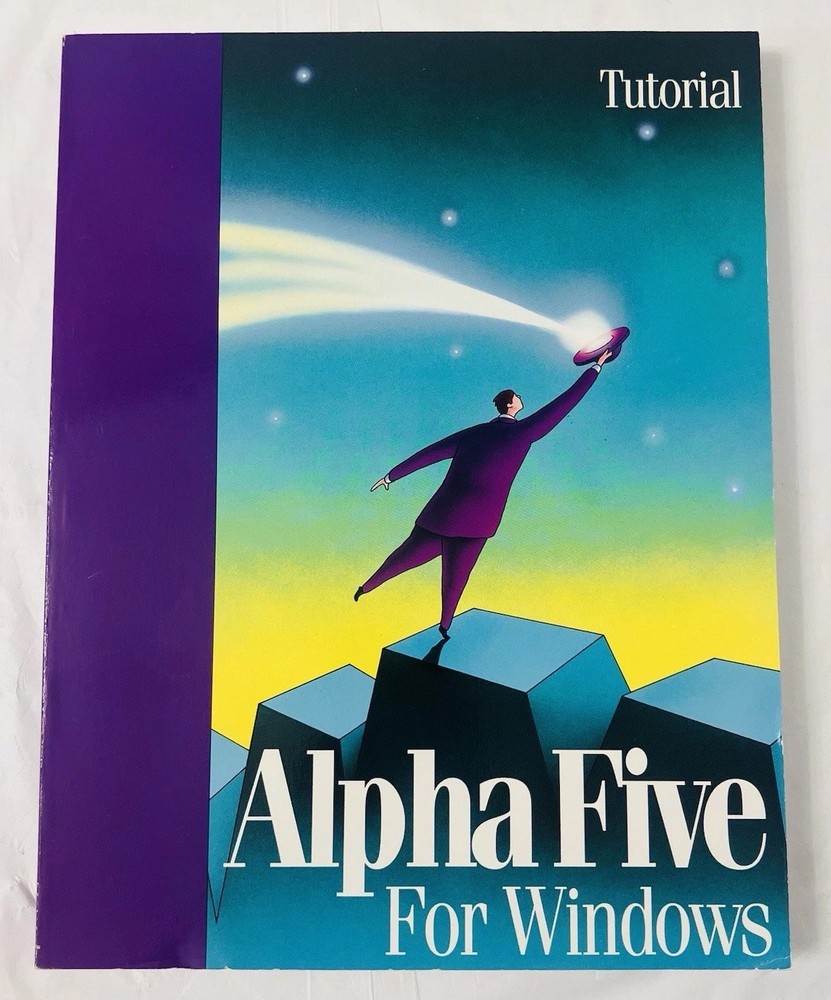 Alpha Five For Windows Manuals Set (4) User Guide Tutorial Xbasic Reference 1994