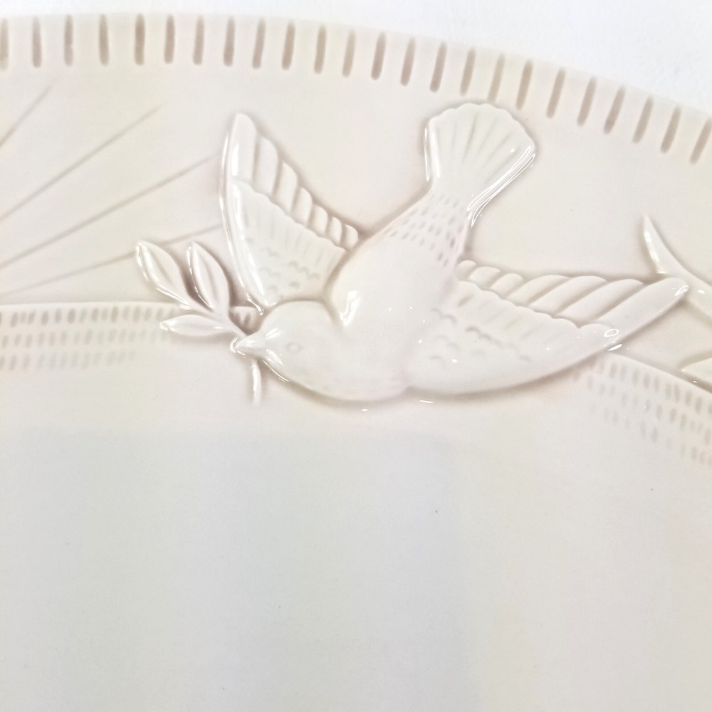 Demdaco Spring Serving Platter "He Is Risen" 17x13"