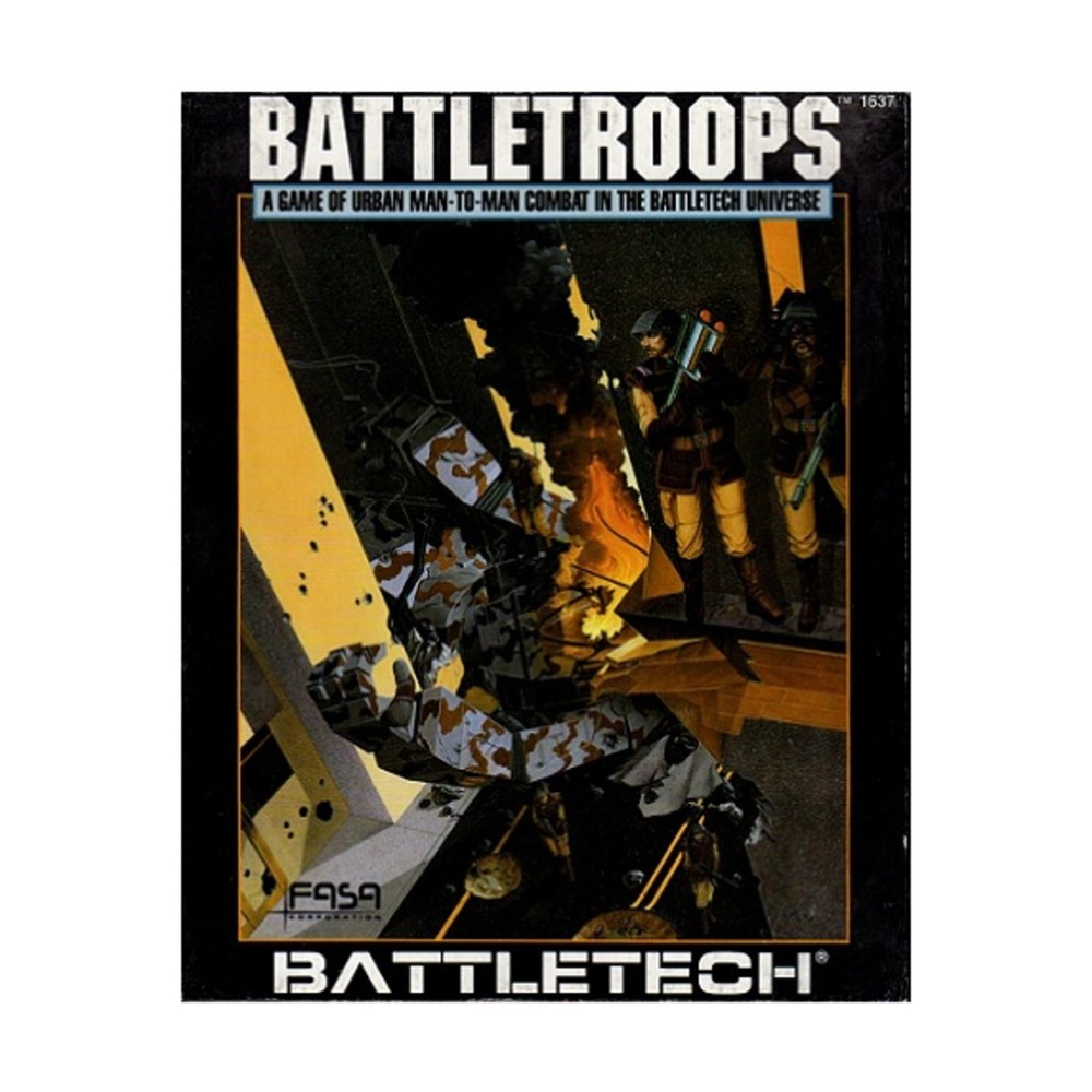 FASA Battletech Core Box Set Battletroops VG/EX
