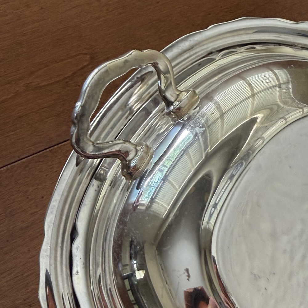 Reed & Barton 5001 Oval Silverplated Covered Serving Dish - Vegetable Dish