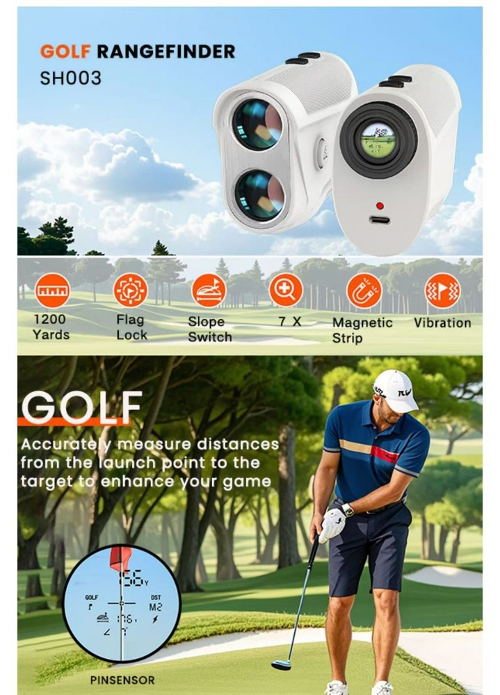 Professional HENYU Golf Laser Rangefinder SH003