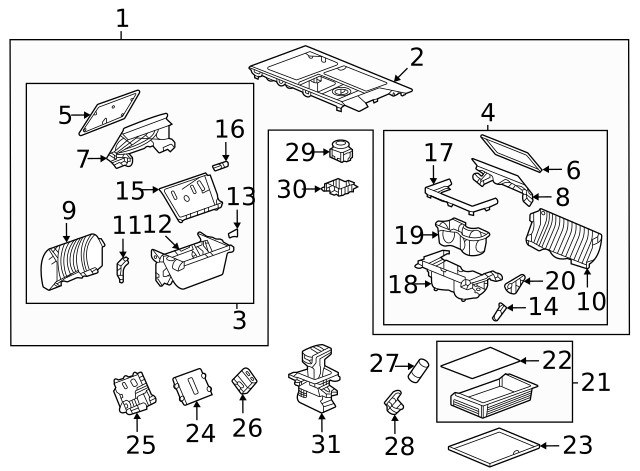 Genuine GM Ride Control Switch 85543337