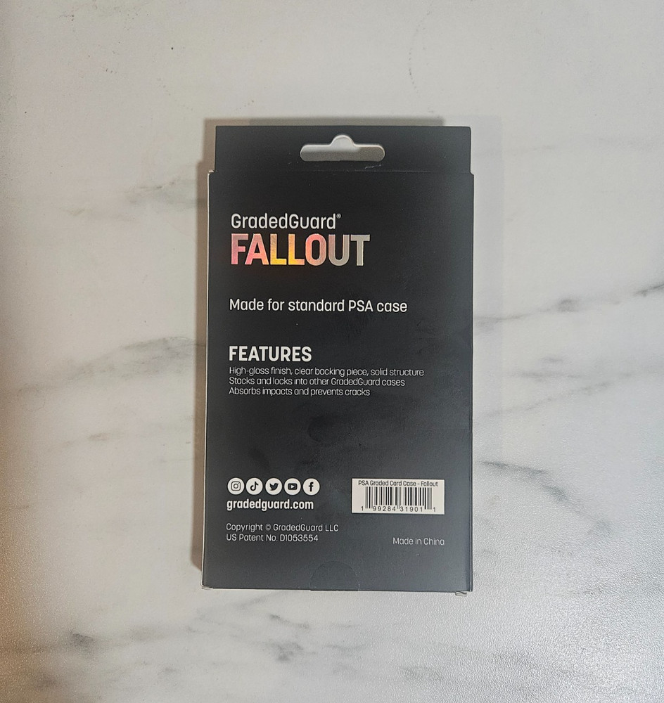 GradedGuard PSA Graded Card Case Guard Protector Limited Edition Fallout