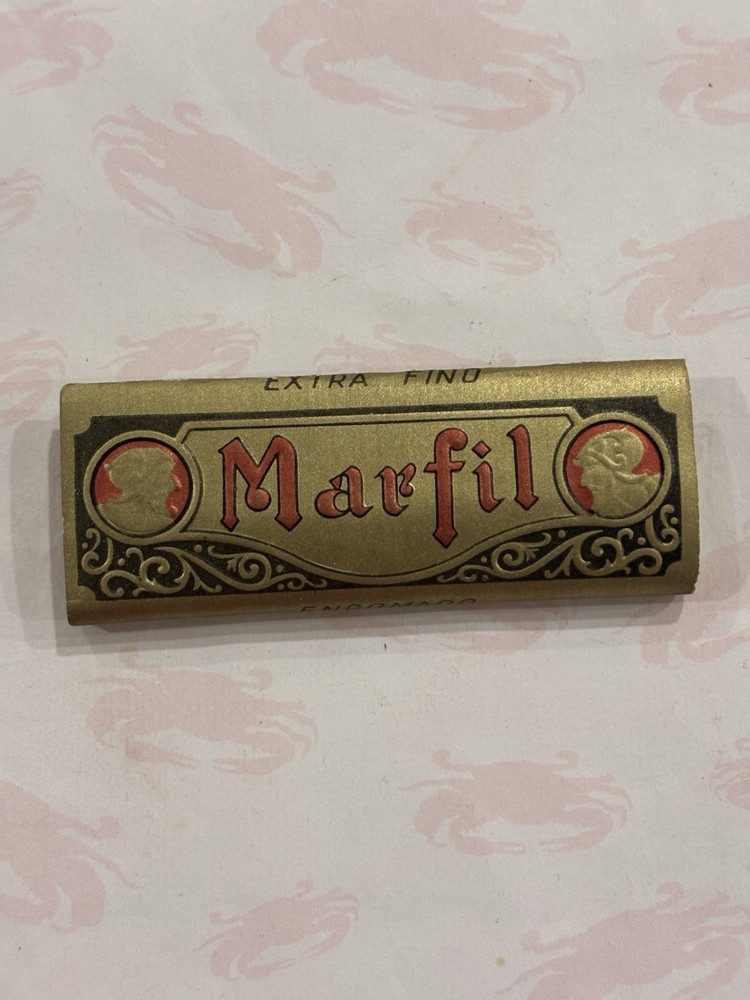 Vintage Long Marfil Rolling Papers Pack • Spanish